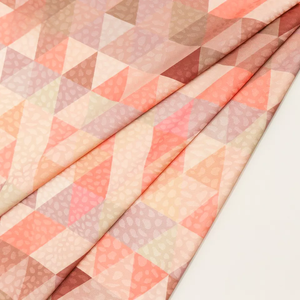 Tissu Sergé de Satin de Polyester Soyeux, Imprimé Numérique Italien Floral Mat, Jacquard <span class=keywords><strong>Soie</strong></span> Satin pour Robes de Mariée pour Filles - Product Image 4