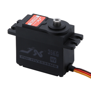 JX <span class=keywords><strong>Servo</strong></span> PDI-5535MG Điện Áp Cao Mô-men Xoắn Lớn Kỹ Thuật Số Kim Loại Bánh Răng Tiêu Chuẩn <span class=keywords><strong>Servo</strong></span> <span class=keywords><strong>1</strong></span>/8 <span class=keywords><strong>1</strong></span>/10 Cho RC Xe Ô Tô Máy bay Trực thăng Thuyền <span class=keywords><strong>1</strong></span> Năm - Product Image 2