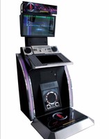 Machine de jeu d'amusement d'arcade à pièces d'intérieur DJ Max Technik 3 Machine de musique vidéo pour enfants
