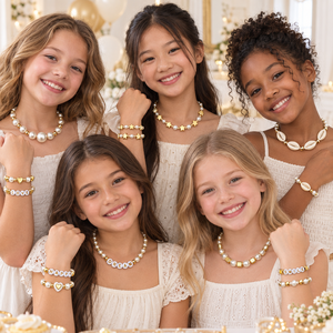 Kit de fabrication de bijoux en <span class=keywords><strong>perles</strong></span> DIY avec <span class=keywords><strong>perles</strong></span> d'espacement dorées, breloques <span class=keywords><strong>lettres</strong></span> et étoiles de mer, ensemble de <span class=keywords><strong>perles</strong></span> pour la création de bracelets et colliers - Product Image 3