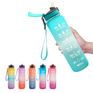 Borraccia in Tritan Senza BPA da 32oz con Indicatore di Tempo e Cannuccia per Fitness, Palestra e Sport - Product Image 6