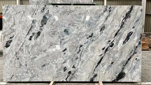 Dalles <span class=keywords><strong>de</strong></span> quartzite gris huître blanc bleu <span class=keywords><strong>atlantique</strong></span> naturel brésilien poli pour carreaux muraux comptoirs <span class=keywords><strong>de</strong></span> cuisine pour Villa Arctic - Product Image 4