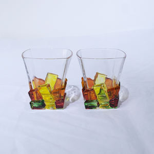 Luxe Coloré Diamant 300ml Whisky Verre Design Moderne Barware pour Bourbon Macellan <span class=keywords><strong>Tequila</strong></span> Whisky Vin - Product Image 4