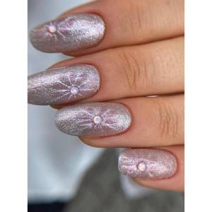 Esmalte de Uñas en Gel Majida Color 8.5 ml, Efecto Ojo de Gato Violeta, Libre de HEMA - Product Image 2