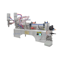 G2WY Piston électrique semi-automatique 2 têtes Verre à boisson Huile Boisson Sauce soja Shampooing Jus Bouteille d'eau Remplissage plastique