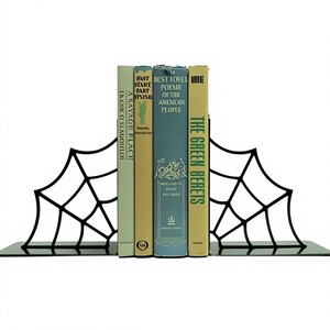 Couleur noire nouveauté étagère de la plus haute qualité et serre-livres décoratifs de bureau pour offrir un design de luxe porte-livre de style chic - Product Image 1