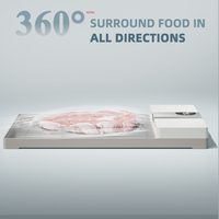 Gardez la cuisine fraîche équipement de dégivrage rapide rapide steak fruits de mer porc dégivreur viande congelée poulet décongélation machine