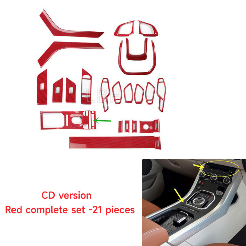 Set complet version CD rouge-21 pièces