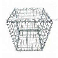 Paniers gabions soudés galvanisés à chaud de haute qualité pour la construction de murs de soutènement robustes