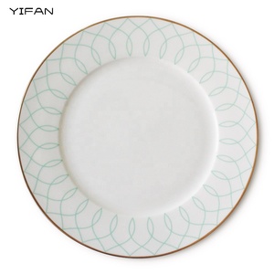 Vajilla de Porcelana de Lujo para Bodas, Vajilla de Cerámica Fina, Plato para Pan, Platos de Cerámica - Product Image 4