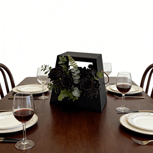 Scatola per Confezione Fiori Personalizzata all'Ingrosso, Contenitore Portatile per Bouquet Floreali per la Festa della Mamma e San Valentino - Product Image 3