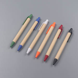 Bolígrafo promocional de cartón reciclado, bolígrafo de papel amigable con accesorios degradables en PA A - Product Image 4