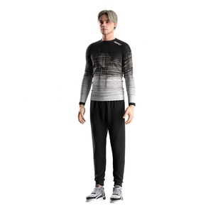Luxury Workout Man Fitness Clothes Seamless Gym Wear Sports T <b>Shirt</b> <b>Men</b> <b>Compression</b> <b>Shirts</b> Long Sleeve - Product Image 5