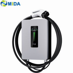 Chargeur EV rapide mural <span class=keywords><strong>DC</strong></span> 20KW CCS2 avec écran d'affichage <span class=keywords><strong>de</strong></span> courant 50A et station <span class=keywords><strong>de</strong></span> charge <span class=keywords><strong>de</strong></span> véhicule RFID pour voitures électriques - Product Image 4
