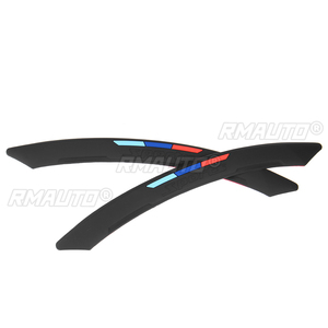 2 uds rueda de coche Universal ceja arco embellecedor labios guardabarros bengalas neumático rueda protector para BMW E36 E39 E46 E60 E61 F80 F32 F82 F10 F11 - Product Image 2
