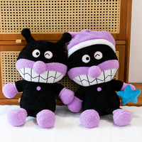 Boneka Roti Lucu Bac-teria Man, Boneka Hewan Isi Dakron, Kartun Anime, Bantal Lembut, Grosir, Hadiah Mesin Cakar