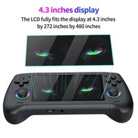 Console de jeu portable Honcam pour enfants, jeux vidéo rétro, console rétro portable, prend en charge plusieurs émulateurs