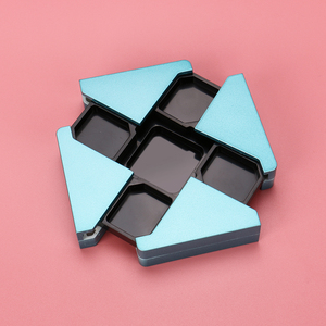 Omi Vuông Blush Trường Hợp Năm Màu Sắc <span class=keywords><strong>Eyeshadow</strong></span> Trường Hợp Với Đặc Biệt Kéo Thiết Kế Có Thể Tái Chế <span class=keywords><strong>5</strong></span> Pan <span class=keywords><strong>Eyeshadow</strong></span> Palette - Product Image 4