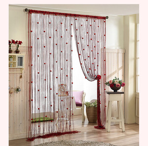 <span class=keywords><strong>Rideau</strong></span> décoratif <span class=keywords><strong>à</strong></span> <span class=keywords><strong>franges</strong></span> pour porte avec panneau mural floral, séparateur de pièce, écran <span class=keywords><strong>à</strong></span> pompons, décorations pour la maison - Product Image 1