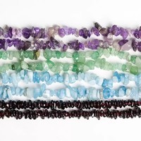 Vente en gros de perles en cristal naturel, perles en pierres précieuses diverses, perles en vrac pour bijoux