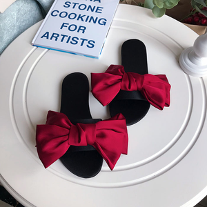 <span class=keywords><strong>Ciabatte</strong></span> Personalizzate all'Ingrosso con Fiocco in Raso per Matrimoni Estivi, Feste, Sandali da Cerimonia per Interni ed Esterni per Signore - Product Image 6