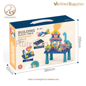 Vendita calda ABS Montessori in plastica che impilano tavoli in mattoni da costruzione giocattolo fatto da te Set di blocchi per bambini adulti giochi da tavolo - Product Image 6
