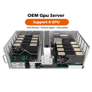 Haute qualité <span class=keywords><strong>AMD</strong></span> <span class=keywords><strong>EPYC</strong></span> 9004/9005 <span class=keywords><strong>CPU</strong></span> Intelligence artificielle 7U Deepseek AI Inference Server OEM 8 GPU Server - Product Image 1