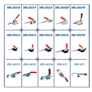 Elementi di fissaggio Hardware prezzo economico morsetto a levetta regolabile in acciaio inossidabile per impieghi gravosi - Product Image 4