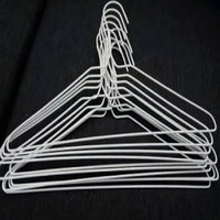 Cintres à linge en fil métallique, cintres à vêtements blancs, 500 pièces