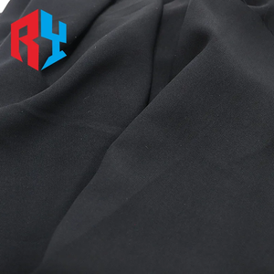 Tùy Chỉnh Thoáng Khí Nhuộm <span class=keywords><strong>Soild</strong></span> 67 "118gsm 100% Polyester Máy Bay Phản Lực Màu Đen Len Đào Vải Cho Abaya Arab Vải - Product Image 5