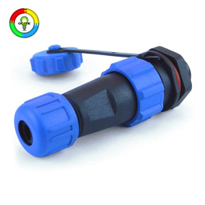 Connecteur Circulaire Compact OL13 IP68 1-9P, Adaptateur d'Alimentation Étanche Certifié CE pour Connexion Électrique Extérieure - Product Image 2