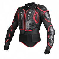 Veste de protection pour motocross et enduro pour hommes, protection corporelle pour la conduite hors route avec protections amovibles pour le dos, les épaules et les coudes, certifiée CE