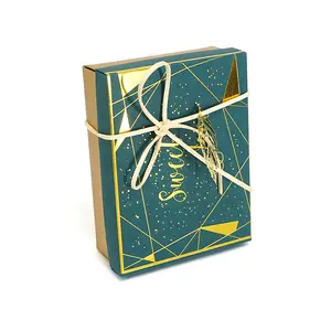 Caja de cartón Kraft barata, proveedor al por mayor, cajas de papel de regalo personalizadas, caja superior y base de impresión en Color Pantone
