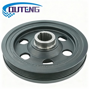 Puleggia del Bilanciere Armonico del Motore per <span class=keywords><strong>Honda</strong></span> JAZZ FIT GD1 GD3 GD6 GD8 13810-PWA-003 - Product Image 1