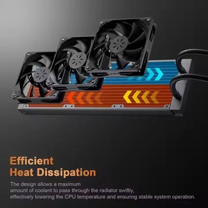 Uphere 360mm AIO Liquid <strong>CPU</strong> Cooler 120mm Low Noise <strong>High</strong> Performance <strong>Fan</strong> for Gaming PC Compatible with RTX4090 &amp; 4080 - Product Image 4
