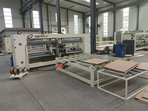 Yike nhóm YK-4500 đôi mảnh bán tự động khâu máy hộp sóng đóng đinh engraradora de <span class=keywords><strong>2</strong></span> bao bì tạo thành máy - Product Image 5