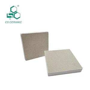 Honeycomb Ceramic Filter Manufacturer Ceramic Honeycomb Filter With Round Holes CERAMIC HONEYCOMB FILTER SLICE