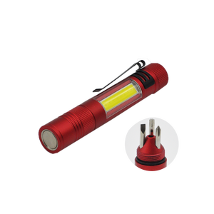 Mano xách tay Pocket Torch đa chức năng EDC bút kẹp/nam châm/tuốc nơ vít mini LED Đèn pin/nhôm công nghiệp Clover 60 - Product Image 1