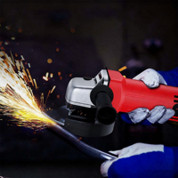 Nouvelle mini-meuleuse d'angle professionnelle avec interrupteur à gâchette, outil électrique haute puissance pour la découpe et le polissage du métal et de la pierre