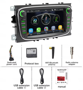 <span class=keywords><strong>Reproductor</strong></span> de DVD <span class=keywords><strong>MP5</strong></span> Estéreo para Auto <span class=keywords><strong>SONY</strong></span> de 7, 9 y 10 Pulgadas con Android, 2+32G, GPS, Carplay y 360 °   Ventiladores AHD 1080P para Ford Focus 2008 ~ 2011 - Product Image 1