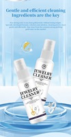 Nettoyant pour bijoux, éliminateur de ternissement pour argent, or, diamants, liquide de polissage et de rénovation pour argent, non corrosif pour les bijoux en argent