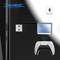 Receptor Inalámbrico Original DOBE de 2.4G Compatible con Controles de PS4, PS5, Xbox One S, Switch Pro, para Switch, PC, Steam, Android TV Box