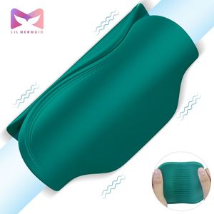 LIL Zeemeermin Afneembare <span class=keywords><strong>Penis</strong></span> Health Trainer XHYS-S348 Progressieve weerstand IPX7 Waterdicht 9 modi voor mannelijke masturbatie - Product Image 1