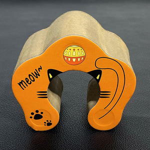 Groothandel Kitty Kurlz Accordeon <span class=keywords><strong>Cat</strong></span> <span class=keywords><strong>Scratcher</strong></span> Direct Uit Fabriek Magnetische Verpakking Nagel Slijpen Interactieve Kitty Scratch Speelgoed - Product Image 6