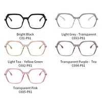 Lunettes anti-lumière bleue TR90 TJ871 avec logo personnalisé, lunettes de protection contre la lumière bleue pour ordinateur, tendance
