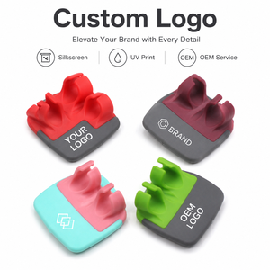 Éplucheur de fruits et légumes double doigt en plastique et acier inoxydable OEM personnalisé pour pommes et légumes - Vente en gros - Product Image 3