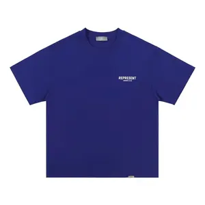  Cộng Với Kích Thước Mens Drop Shoulder 100% Dày Tùy Chỉnh Nặng T-Shirt Oem Boxy Trống Nặng Trọng Lượng Bông T Áo Sơ Mi Quá Khổ Áo Thun