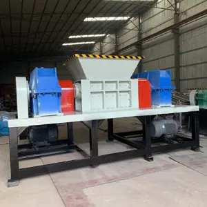 30hp drum scrap recycling shredding and crushing machine industrial big large scale plastic shredder machine price