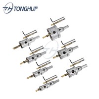 Kit de scie cloche TCT Premium Set Scie cloche en carbure de tungstène avec tige triangulaire pour le perçage d'acier inoxydable en métal