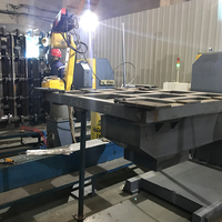 Robot de soudage industriel original, poste de travail sans enseignement pour le traitement des métaux
